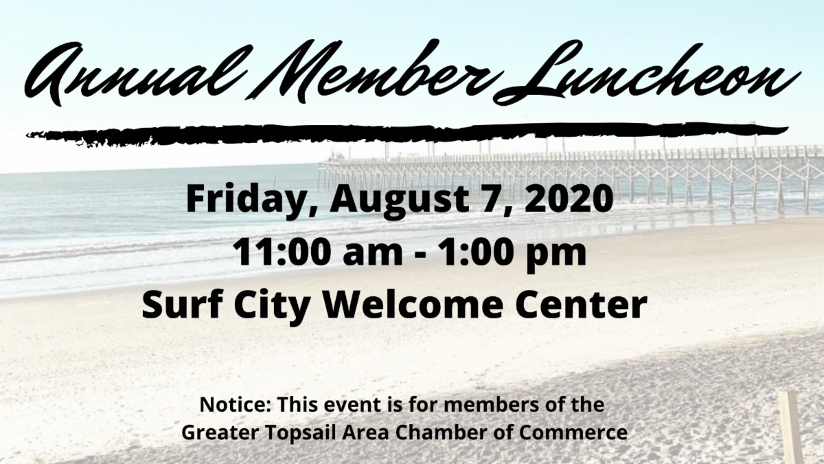 The Greater Topsail Area Chamber of Commerce Annual Member Luncheon